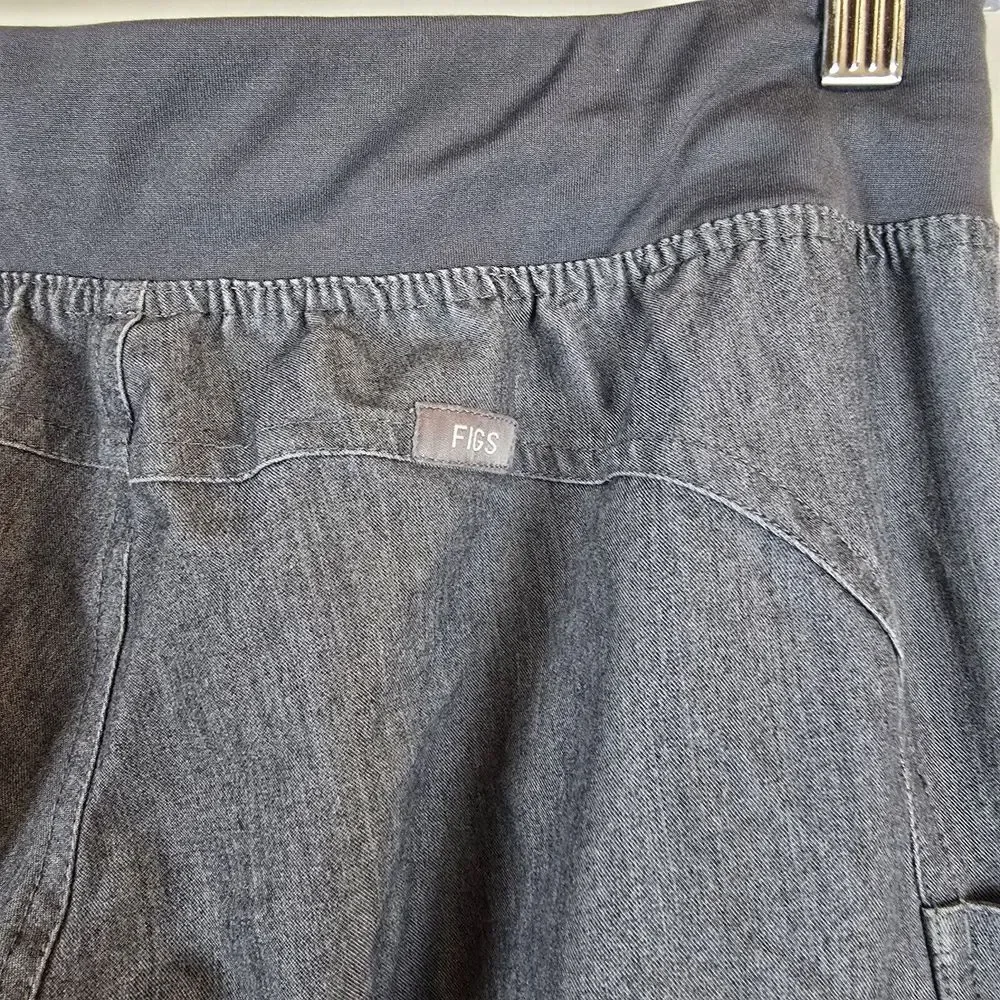 FIGS Pants Technical Collection‎ Kade Cargo Scrub Gray Womens XS/T .E132